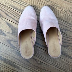 Madewell pink clogs